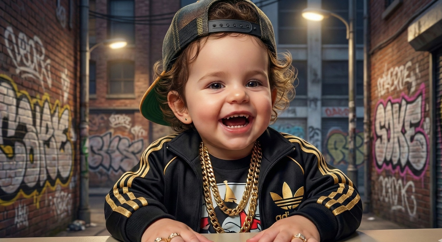 Emma - 2 Ans en Mode Hip-Hop