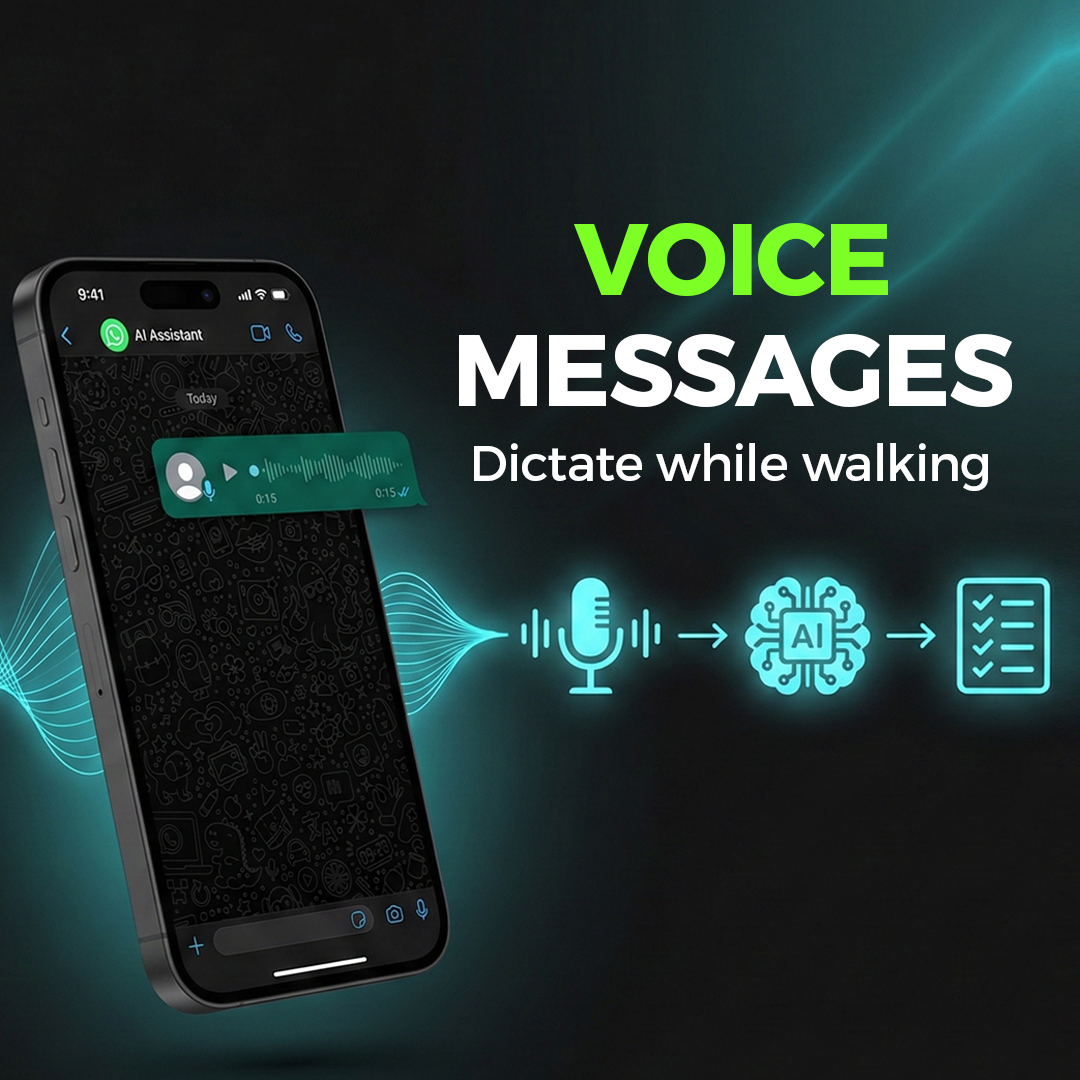 Contrôle vocal OpenClaw : dictez vos tâches et instructions via messages vocaux WhatsApp en déplacement