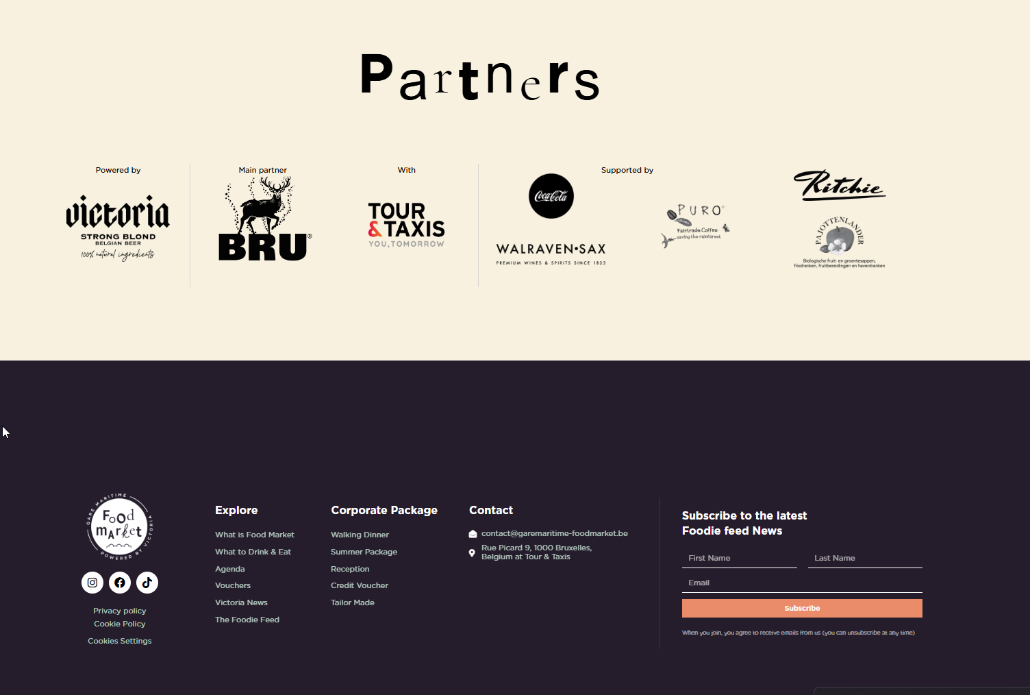 Gare Maritime Food Market - Screenshot 6