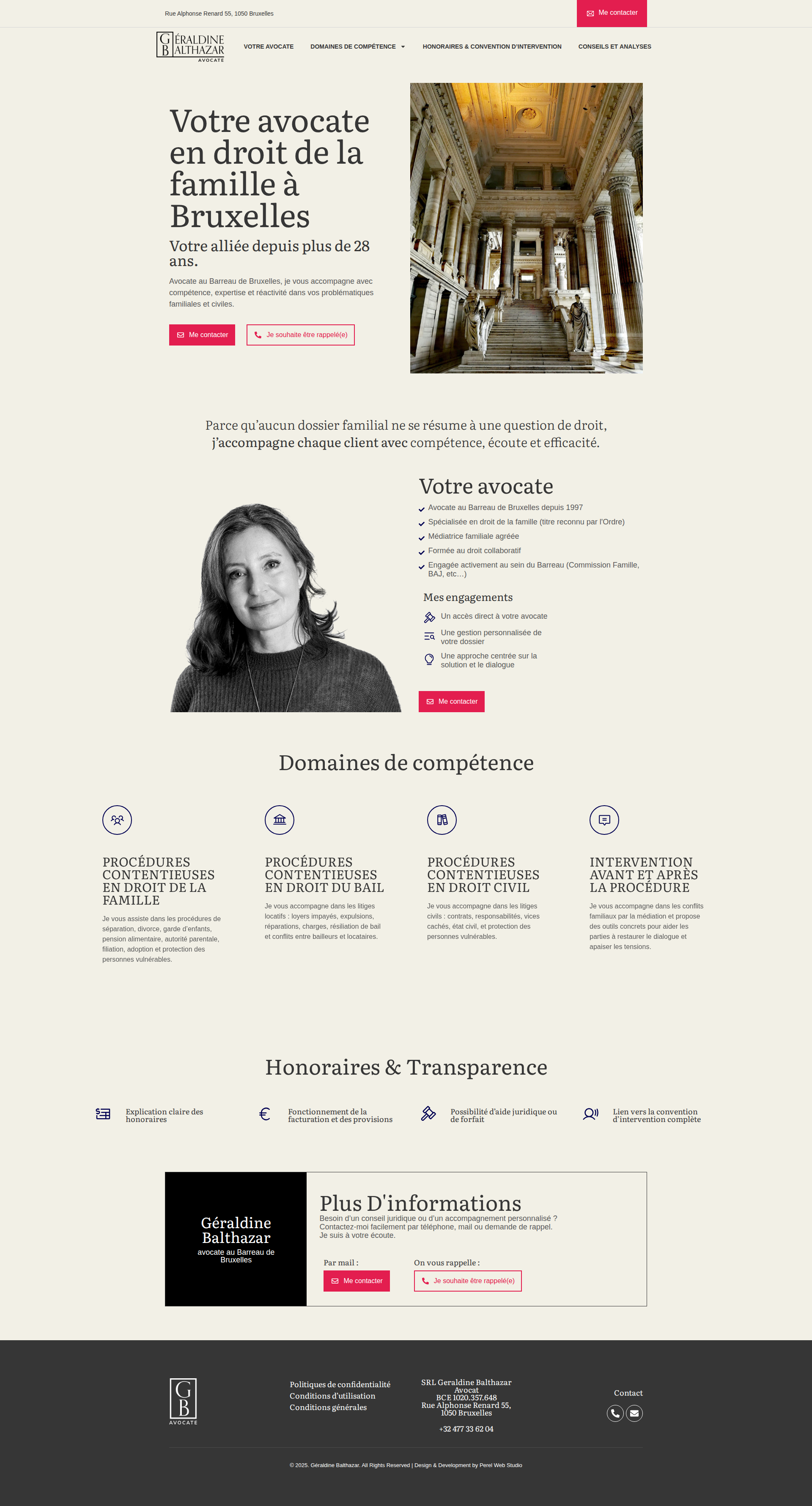 Maître Géraldine Balthazar - Screenshot 1